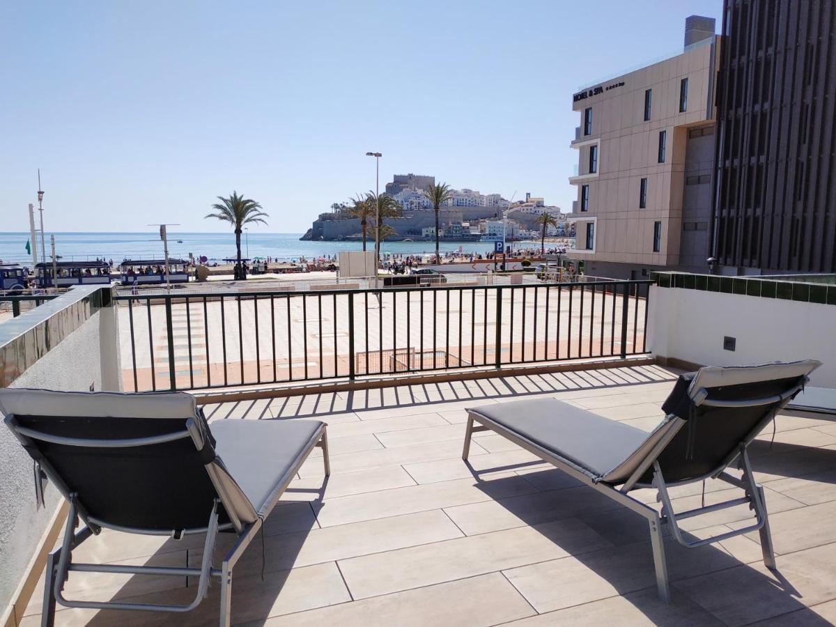 Duplex Premium Peniscola Playa Orangecosta Lejlighed Eksteriør billede