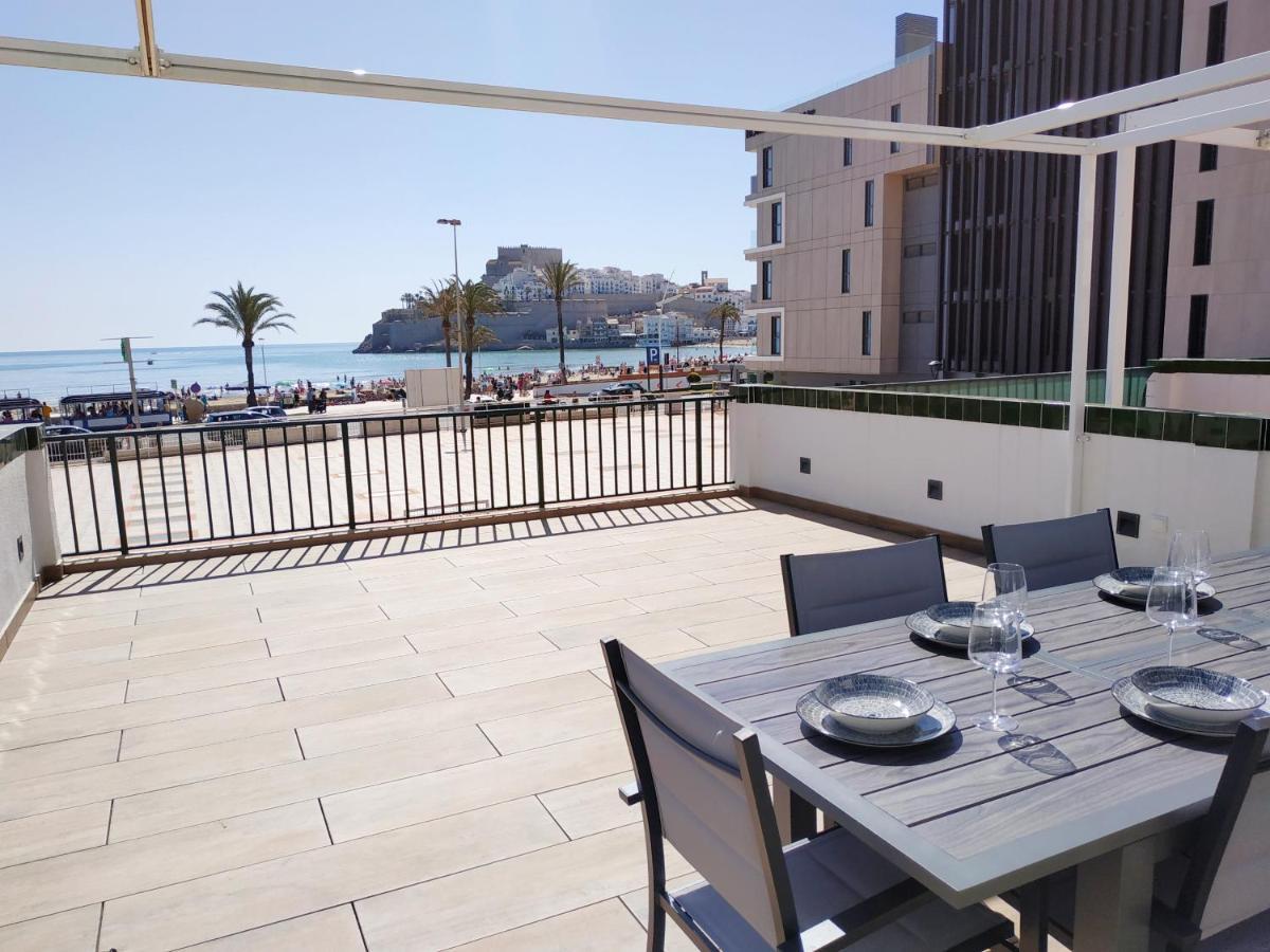 Duplex Premium Peniscola Playa Orangecosta Lejlighed Eksteriør billede